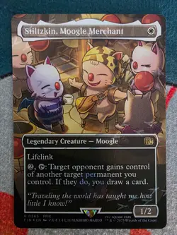 Magic the Gathering - Final Fantasy - Stiltzkin, Moogle Merchant - CT Foil 0565 - Image 1