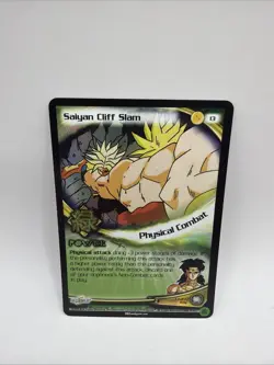 DBZ Dragon Ball Z FOIL Saiyan Cliff Slam 13 CCG Limited Broly Subset NM Promo - Image 1