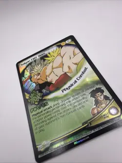 DBZ Dragon Ball Z FOIL Saiyan Cliff Slam 13 CCG Limited Broly Subset NM Promo - Image 2