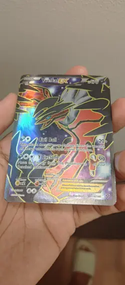 Yveltal EX - 144/146 - Pokemon XY Base Set Full Art Ultra Rare Card - Image 1