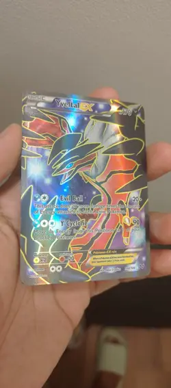 Yveltal EX - 144/146 - Pokemon XY Base Set Full Art Ultra Rare Card - Image 2