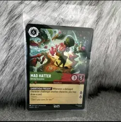 Disney Lorcana Card Mad Hatter D23 Gold Member Gift 2026 - Image 1