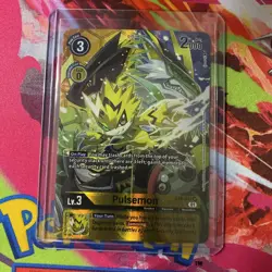 Digimon Card Game Pulsemon BT6-033 Rare Alt Art Near Mint - Image 1