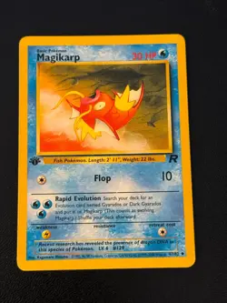 Magikarp 47/82 Pokemon Team Rocket 1st Edition - Image 1