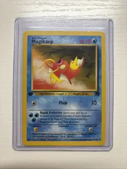 Magikarp Team Rocket Uncommon NM Pokemon 47/82 1st Edition - Image 1