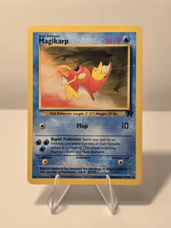 Magikarp 47/82 Uncommon Team Rocket Pokemon LP Vintage TCG - Image 1