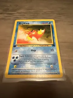 Pokemon TCG Magikarp Common 1st Edition Team Rocket 47/82 Near Mint - Image 2