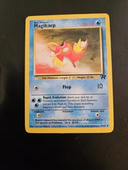 Pokemon TCG Magikarp 47/82 Team Rocket Common MP - Image 1