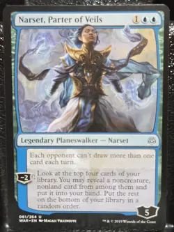 Narset, Parter of Veils 61 Uncommon War of the Spark Magic: The Gathering NM - Image 1