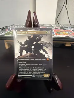 Dark Leo & Shredder (Borderless) Teenage Mutant Ninja Turtles Regular - Image 1