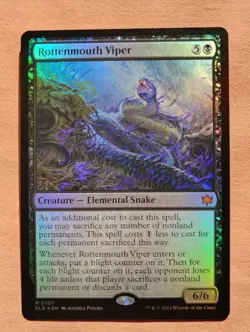 1x Rottenmouth Viper FOIL **NEAR MINT** **UNPLAYED** MTG - Image 1