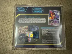 Pokemon TCG Mega Evolutions Phantasmal Flames Pokemon Center ETB Acrylic Case - Image 4