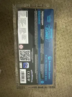 Pokemon TCG Mega Evolutions Phantasmal Flames Pokemon Center ETB Acrylic Case - Image 5