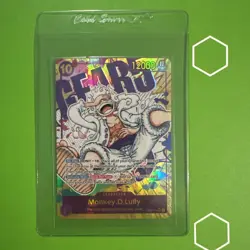 One Piece TCG OP05-119 Monkey D. Luffy Gear 5 Parallel SEC Alt Art English - Image 1