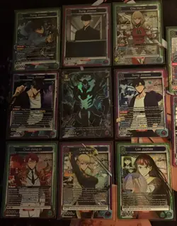 English Union Arena Solo Leveling Alt Art Lot of 11 - Image 2