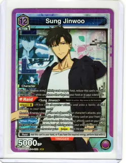 SUNG JINWOO SR UE17BT/SLG-1-022 UNION ARENA SOLO LEVELING NM - Image 1