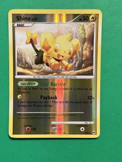 Shinx SH12 Reverse Holo Arceus Secret Rare Platinum Pokemon - Image 1