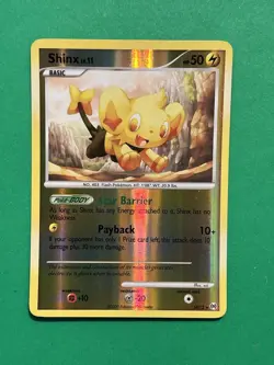 Shinx SH12 Reverse Holo Arceus Secret Rare Platinum Pokemon - Image 2