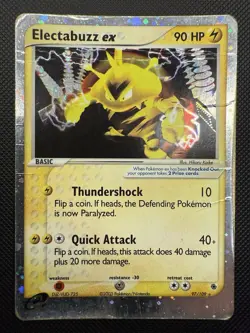 Electabuzz Ex 97/109 Ruby And Sapphire Holo - Image 1