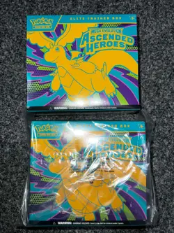 Pokemon TCG Mega Evolution: Ascended Heroes ETB Elite Trainer Box x2 - Sealed! - Image 1