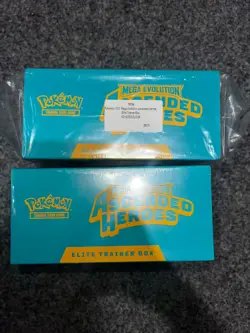 Pokemon TCG Mega Evolution: Ascended Heroes ETB Elite Trainer Box x2 - Sealed! - Image 5