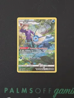 Pokemon TCG - Vaporeon - TG02/TG30 - Brilliant Stars - Trainer Gallery - NM - Image 1