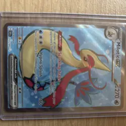 Pokemon TCG Milotic EX Surging Sparks Ultra Rare Card 217/191 - Image 2