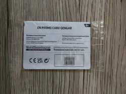 Pokemon TCG Gengar 050/088 EB Games SEALED Promo English - Image 2