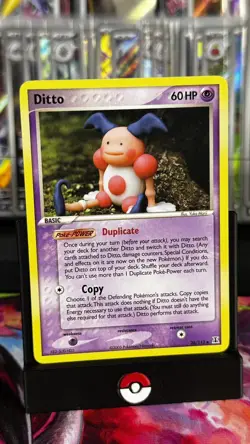 Ditto 12/17 Pop Series 3 (Mr. Mime) Pokemon Card NM - Image 1