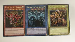 Yugioh | Egyptian God Cards Set | Ultra Rare Limited Edition 25th Anniversary - Image 1