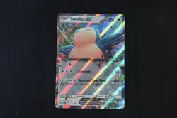 Snorlax ex 076/131 Holo Shiny Pokemon Card Prismatic Evolutions 2025 NEAR MINT - Image 1