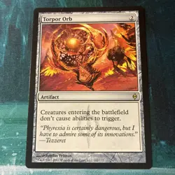 Torpor Orb - New Phyrexia - NM - Magic The Gathering - MTG - Image 1