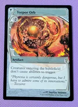Torpor Orb - MB2 - Future Sight Frame - NM - MTG - Image 1