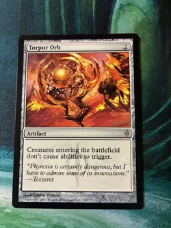 Torpor Orb - New Phyrexia - NM - Magic The Gathering - MTG - Image 1