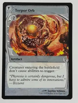 Torpor Orb (Future Sight Frame) - NM - MB2 Mystery Booster 2 - MTG Magic - Image 1