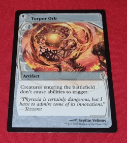 Magic the Gathering Torpor Orb Mystery Booster 2 Used - Image 1