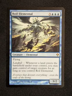 Roil Elemental [Zendikar] - Magic the Gathering MTG - NM - Image 1