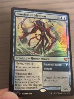 Emeritus of Ideation (FOIL) - Near Mint - Secrets of Strixhaven - MTG - Image 2