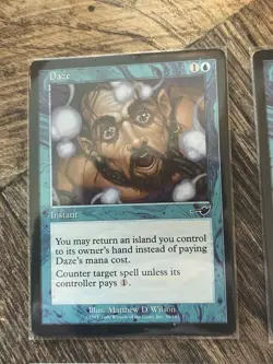 MTG – Magic the Gathering – Daze ×4 – Nemesis – LP - Image 2