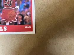 1989-90 NBA HOOPS #200 Michael Jordon Chicago Bulls Basketball Card - Image 4