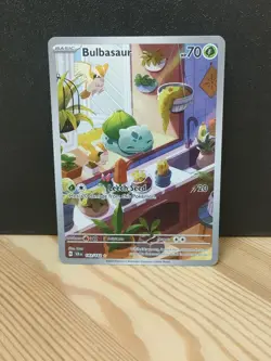 Bulbasaur Stellar Crown Illustration Card 143/142 - Image 1