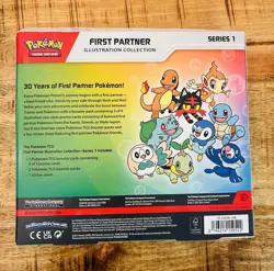 🔥Pokemon First Partner Illustration Collection Series 1 New Sealed Box!! - Image 2