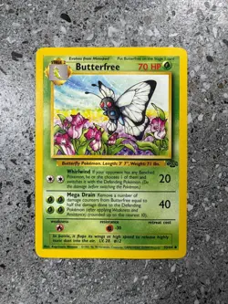 Pokemon TCG Cards Butterfree 33/64 Jungle Uncommon EXC - Image 1