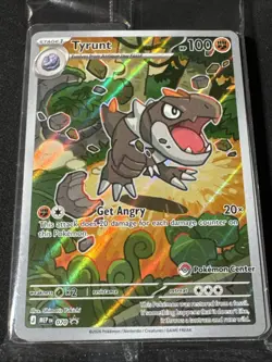 Pokemon TCG Perfect Order ⚠Pokemon Center Exclusive ⚠ Tyrunt 070 Sealed Promo - Image 2