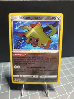 Pokemon TCG Radiant Jirachi 120/195 Swsh12: Sword & Shield - Silver Tempest Holo - Image 1