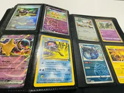Mixed Binder Collection Lot of 160 Pokemon Cards - Exs, Vs, & More Binder incl. - Image 3
