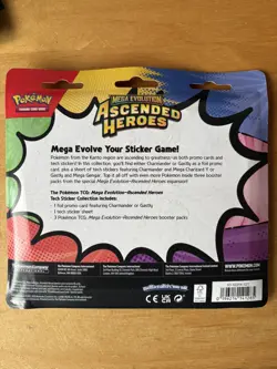 2 X POKEMON TCG ASCENDED HEROES – TECH STICKER COLLECTIONS – GASTLY/CHARMANDER - Image 2