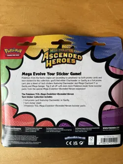 2 X POKEMON TCG ASCENDED HEROES – TECH STICKER COLLECTIONS – GASTLY/CHARMANDER - Image 3