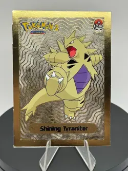 Pokemon 2024 Shiny Infinity 2 Set Shining Tyranitar GOLD Foil 248 Peru - Image 3
