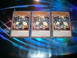 3x Red-Eyes Darkness Metal Dragon 1st Edition Common SDAZ-EN007 Yu-Gi-Oh! - Image 1